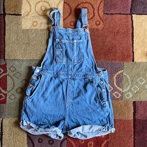Free People Denim Romper